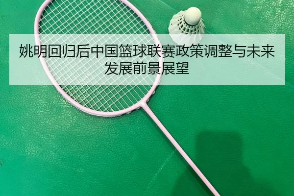 姚明回归后中国篮球联赛政策调整与未来发展前景展望